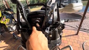 Подключение доп света (противотуманок) на Honda CRF1000 Africa Twin 2016 года