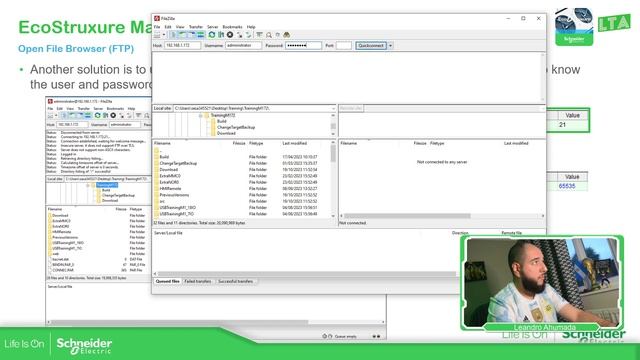 EcoStruxure Machine Expert HVAC Training - M8.3 Open File Browser (FTP) смотреть онлайн