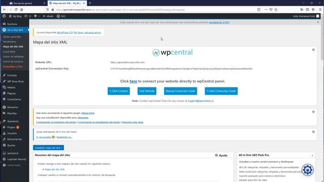 ? Cómo Crear el Sitemap de Wordpress ? Con AllinOneSEOPack ? y Agregarlo a Google Search Console ? смотреть онлайн