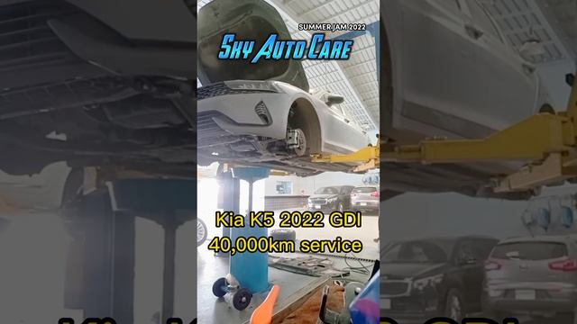 Kia K5 V6 GDI 2022 40,000km service @carlosmiguel7272 @COLAS82 смотреть онлайн