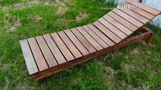 Лежак  своими руками!