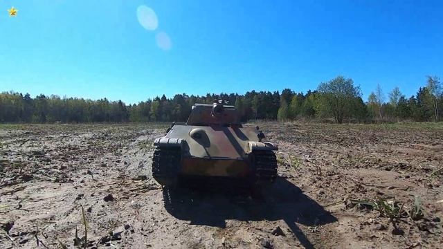 RC 1/16 Танк Т-34 - "Ласточка" смотреть онлайн