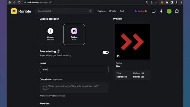 КАК СДЕЛАТЬ NFT Аватар ВКонтакте | Rarible | MetaMask | VK смотреть онлайн
