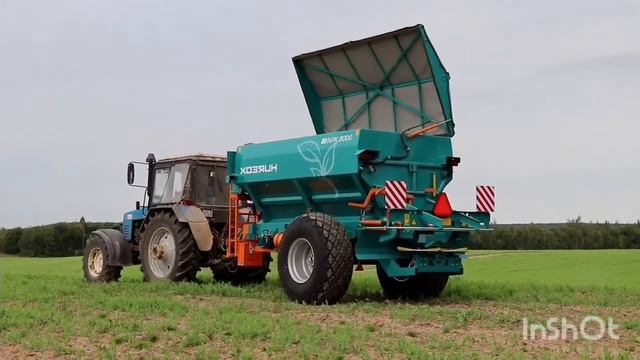 разбрасыватель минеральных удобрений хозяин NPk смотреть онлайн