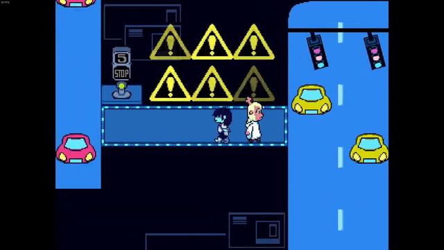 DELTARUNE CHAPTER 2 Getting to the toby fox room without using the traffic lights. смотреть онлайн