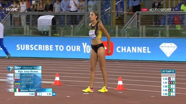 ROME DIAMOND LEAGUE 2017 High Jump Women ( 08.06.2017) смотреть онлайн
