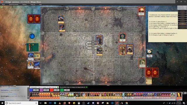 Mage Wars Online Replays #36 Burning Priest vs Jedi Trick Forcemaster смотреть онлайн