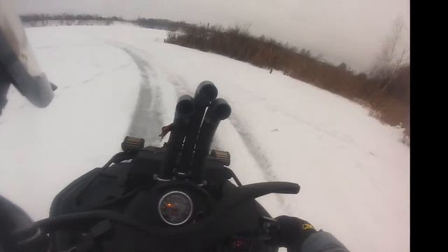 Прокатка трассы для соревнований 23 февраля(Fire&Ice 2015) смотреть онлайн