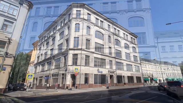 Прогулки по Москве. Доходные дома по Большой Лубянке. Дом общества Якорь смотреть онлайн