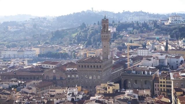 Firenze - Panoramica dal Campanile di Giotto смотреть онлайн