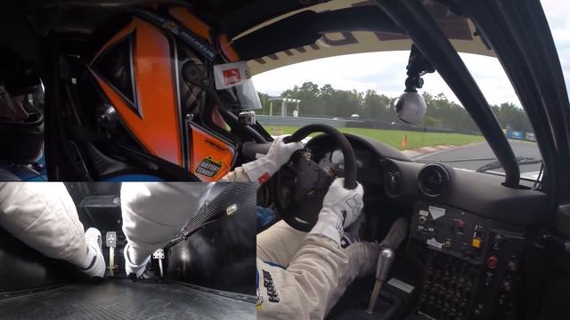 Bill Auberlen Heel-toe in McLaren F1 GTR at McLaren Philadelphia Track Day смотреть онлайн