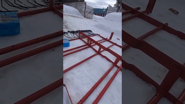 штригельная борона ип Болтенков. смотреть онлайн