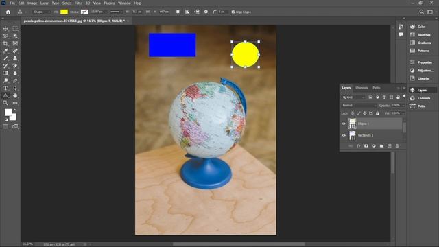 How To Create Basic Shapes In Photoshop смотреть онлайн