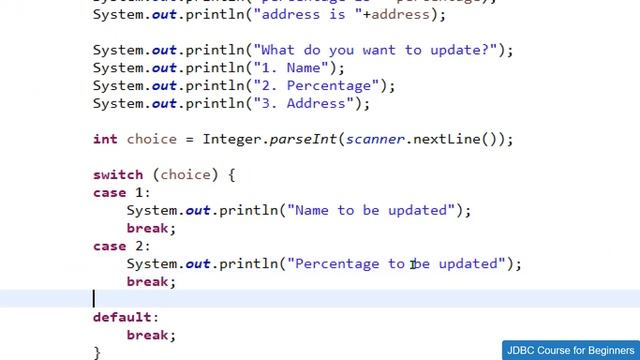 6. How to Perform Update Operation in JDBC using PreparedStatement? смотреть онлайн