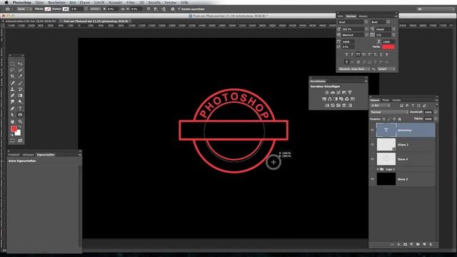 Photoshop - Text am kreisförmigen Pfad ausrichten. [TopTipp!] смотреть онлайн