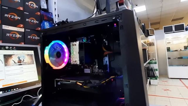 Сборка 1778 _30850₽_ Ryzen 3 3100 / A320M-HDV / 16/ ssd120 / GTX 1060 3Gb / 600W / 1stPlayer Rainbo смотреть онлайн