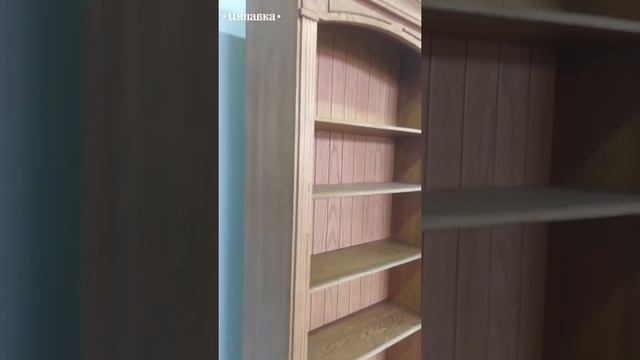 Стеллаж из массива ясеня "Мальта" смотреть онлайн