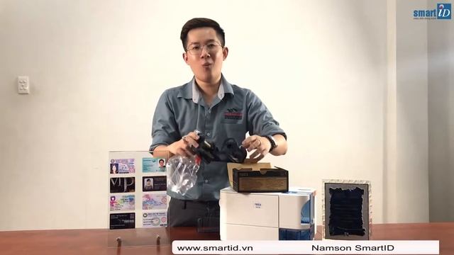 Hướng dẫn tháo lắp Ribbon máy in thẻ nhựa Nisca PR-C101 смотреть онлайн
