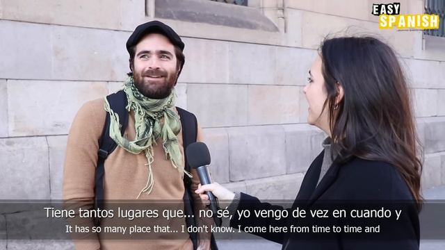 What do locals like and dislike about Barcelona? | Easy Spanish 185 смотреть онлайн