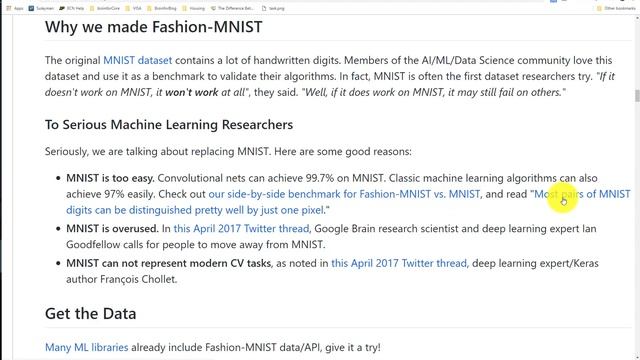 Introduction to fashion MNIST data смотреть онлайн