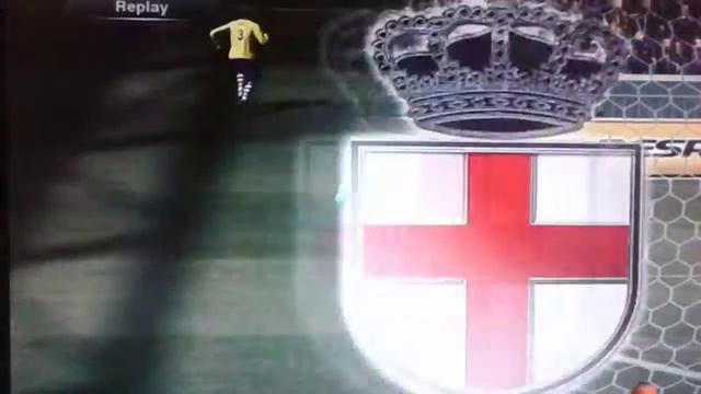 Aston Villa 3:1 Arsenal PES 2010 D.Bent amazing goal! смотреть онлайн