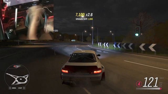 DRIFT WITH PXN V9 (PART 5) FORZA HORIZON 4 | STEERING WHELL PXN V9 |