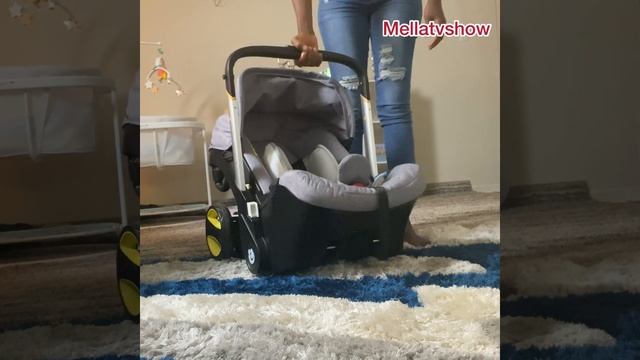 Folding and Unfolding 4-in-1 car seat stroller смотреть онлайн