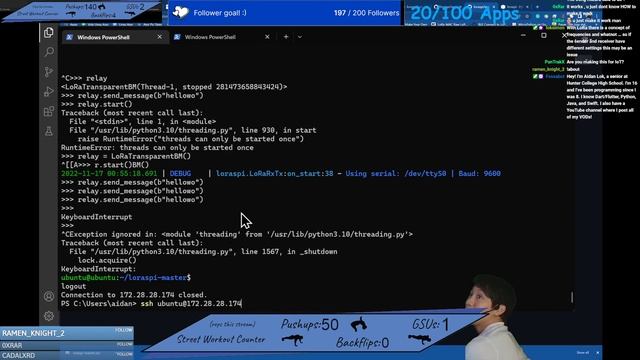 Integrating LoRa into a Rust WebSocket (Warp) and Diesel ORM back-end for a Flutter App :) -11/16/2 смотреть онлайн