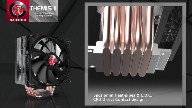 RaiJintek - THEMIS II SUPER 120mm AFTER SALES AIR COOLER смотреть онлайн