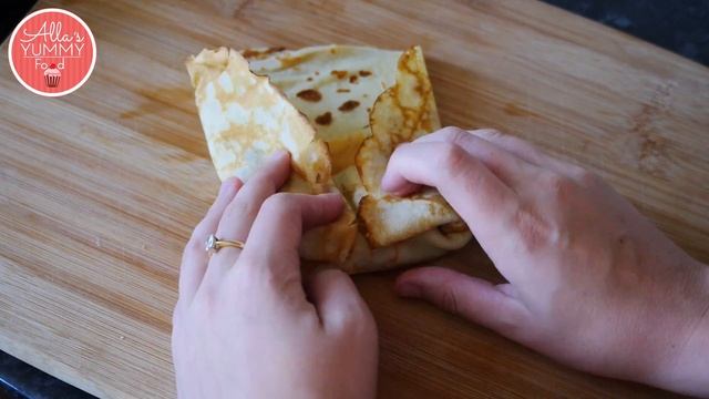 Pancakes with Mushrooms & Meat Filling | Блинчики с мясом и грибами смотреть онлайн