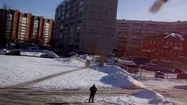 Полёт на 450ке в городе. смотреть онлайн