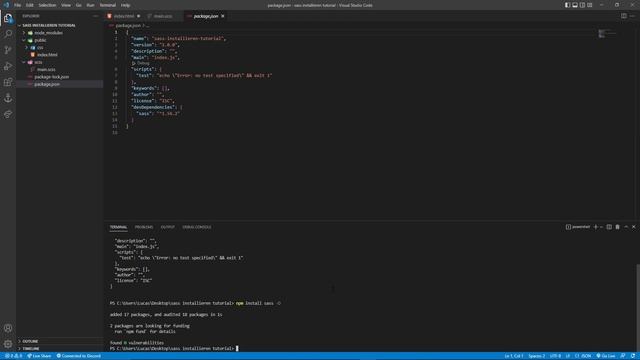 Sass installieren mit npm смотреть онлайн