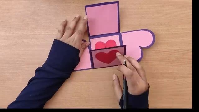 How To Make Valentine's Day Card/Handmade Valentines Card/Valentine's Day Card Making/Valentine Car