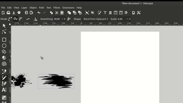 Tutorial for beginners in Inkscape: How to create a vector grunge circle смотреть онлайн