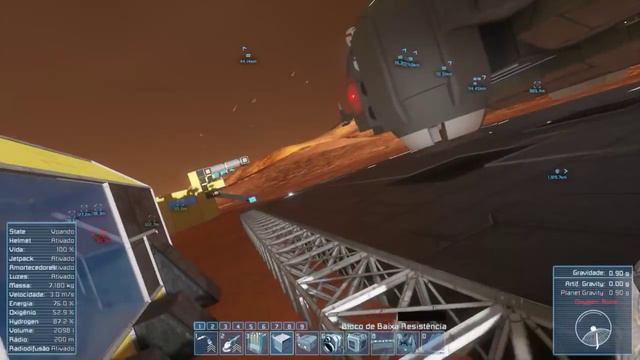 PERDIDO EM MARTE | 2/6 | SPACE ENGINEERS | #042 | PT-BR | NANITES смотреть онлайн