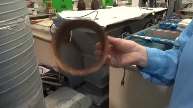 В гальваническом цехе