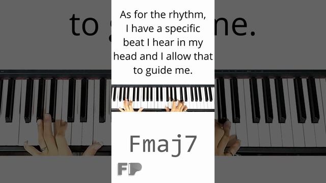 How I Improvise on Piano with Leave The Door Open Chords смотреть онлайн