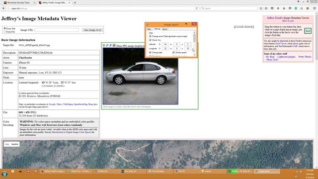 Image Spoof/Exif Editor смотреть онлайн