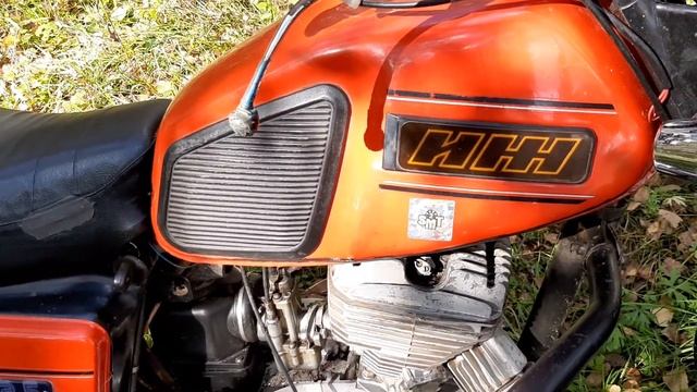 Консервируем мотоцикл на зиму / мотоцикл ИЖ Планета - 5 смотреть онлайн