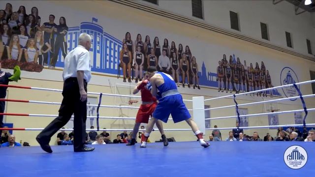 Первенство вузов СПб по Боксу 2019 | Жасур Сабиров смотреть онлайн