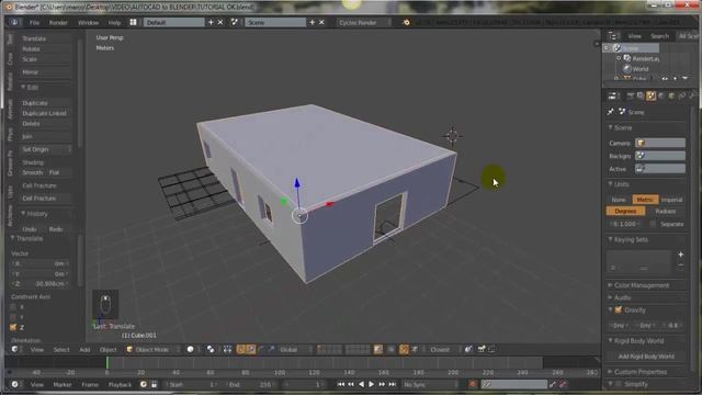 AUTOCAD to BLENDER (parte 4) смотреть онлайн