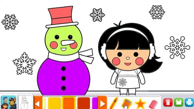 Nick jr - Coloring Book Game - Nick jr Games смотреть онлайн