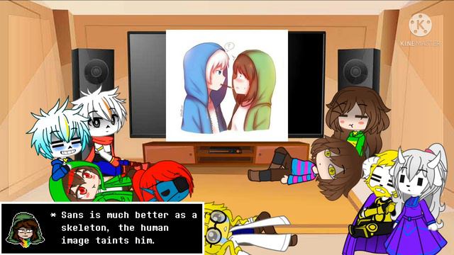 Undertale reacts to ships Part 1(?) (Warnings in the description) смотреть онлайн