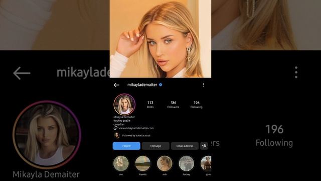 Mikayla Demaiter 4K : From Hockey Goalie To Instagram Star