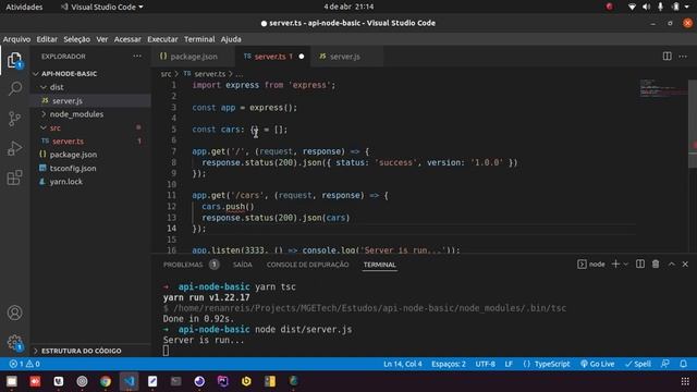 #04 - Routes Node Express | Index | Typescript | Request | Response смотреть онлайн