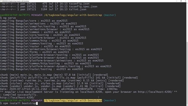 Angular mit Bootstrap und Sass смотреть онлайн