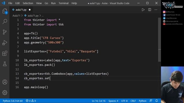 Tkinter - ComboBox- Curso de Python #71 смотреть онлайн