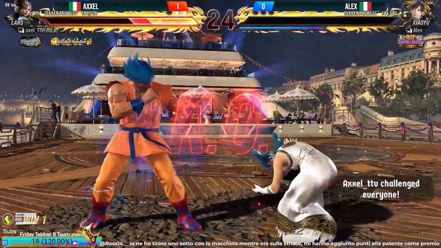 Tekken 8 - TPC: Axxel vs Alex смотреть онлайн
