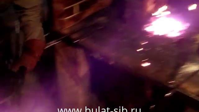 Ковка трёхслойного топора ТАЙГА / Www.bulat-sib.ru /