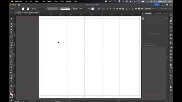 How To Place Guides In Exact Positions In Illustrator 2023 смотреть онлайн